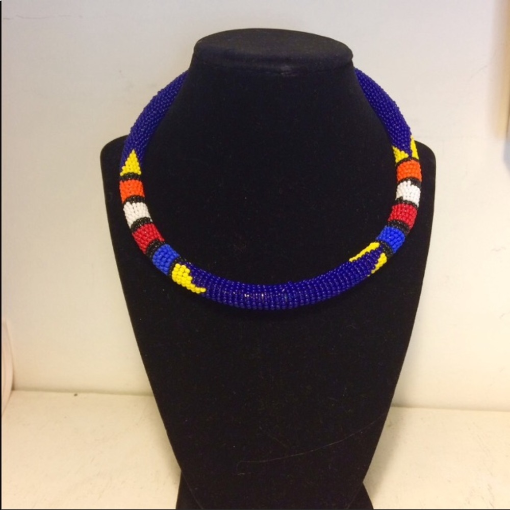 Beaded Maasai Necklace ⚡️⚡️✨